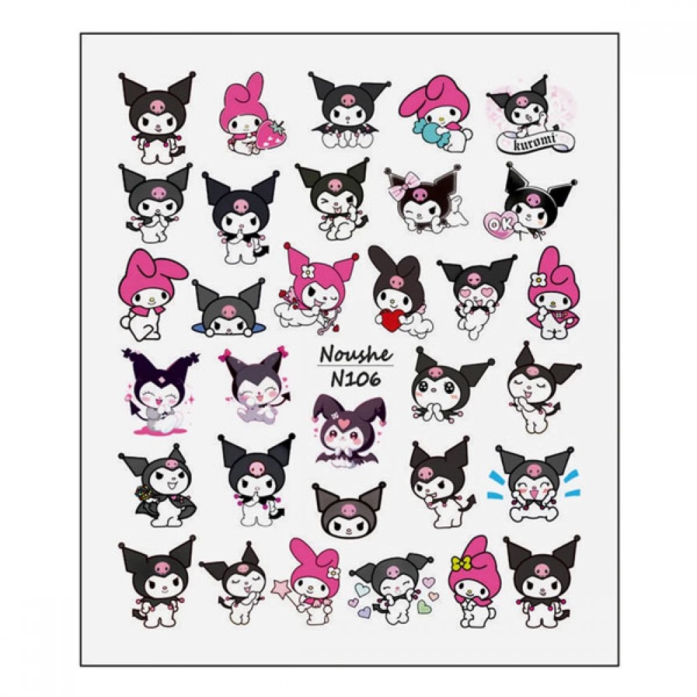 لنز ناخن برجسته مدل کرومی