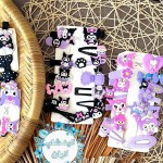 گیره موی کرومی کیوت جنس سیلیکونی