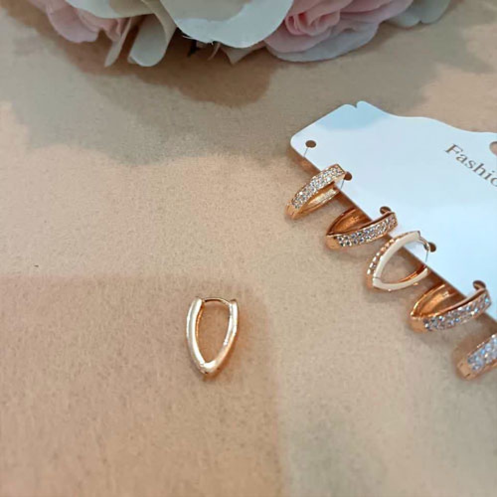 گوشواره ژوپینگ مدل اشکی 