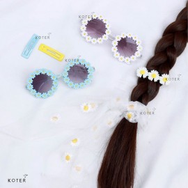 عینک افتابی دخترانه طرح بابونه