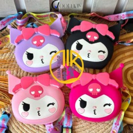 کیف سیلیکونی دخترانه طرح کرومی