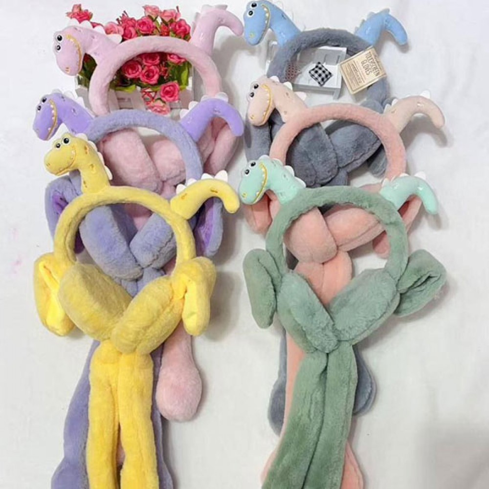 گوشبند پمپی صدا دار طرح تمساح