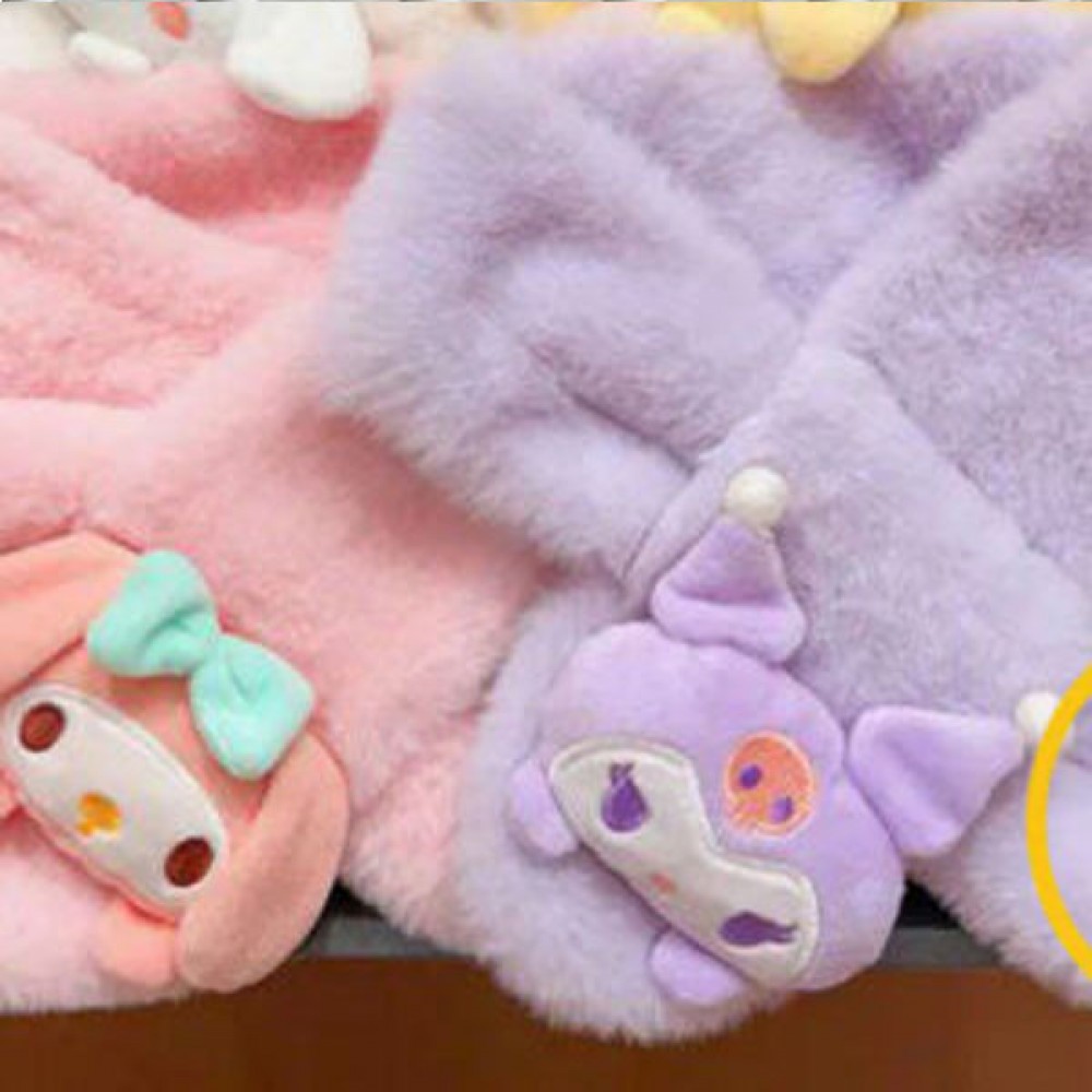 شال گردن فانتزی کرومی و ملودی