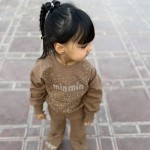 ست دخترانه Min Min قهوه ای