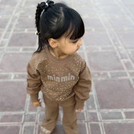 ست دخترانه Min Min قهوه ای